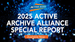 What is the three-tier archive architecture?