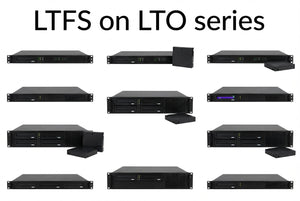 What is LTFS and why was it developed by IBM?