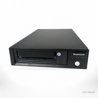 Quantum TD-L82BN-FZ tabletop tape drive - authentic product photo, studio background treatment with LTO World watermark