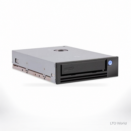 Quantum TD-L82GN-BR bare add-on tape drive - authentic product photo, studio background treatment with LTO World watermark