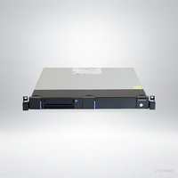 Quantum TD-L83CN-AR 1U rackmount tape drive - manufacturer family hardware photo, generated alternate studio background and LTO World watermark