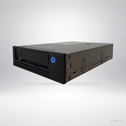 Quantum TD-L92AN-BR internal tape drive - source product photo, generated alternate studio background and LTO World watermark