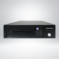 Quantum TD-L92BN-FZ tabletop tape drive - authentic product photo, alternate background treatment with LTO World watermark