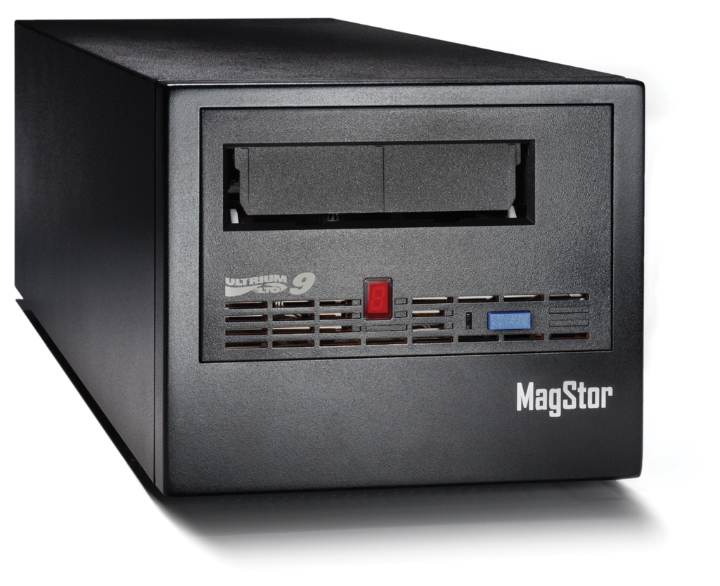 MagStor LTO9 FH SAS 8644 External Desktop Tape Drive 18TB LTFS , SAS-L9-8644 LTO-9 TAA