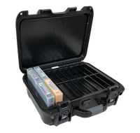 TeraTurtle LTO WATERPROOF Premium Protective Case - 20 Capacity (with jewel case) 07-519006
