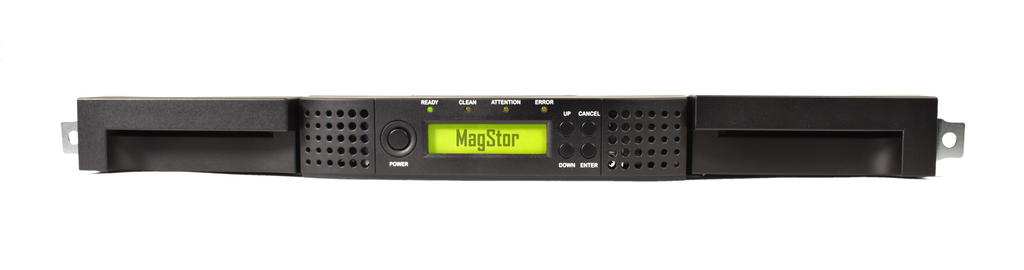 MagStor M1000 LTO8 FC 8-Slot 1U Tape Library M1000-L8FC LTO-8
