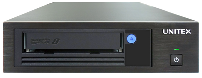 Unitex LT80H2 USB LTO8 Tape Drive System, LTFS