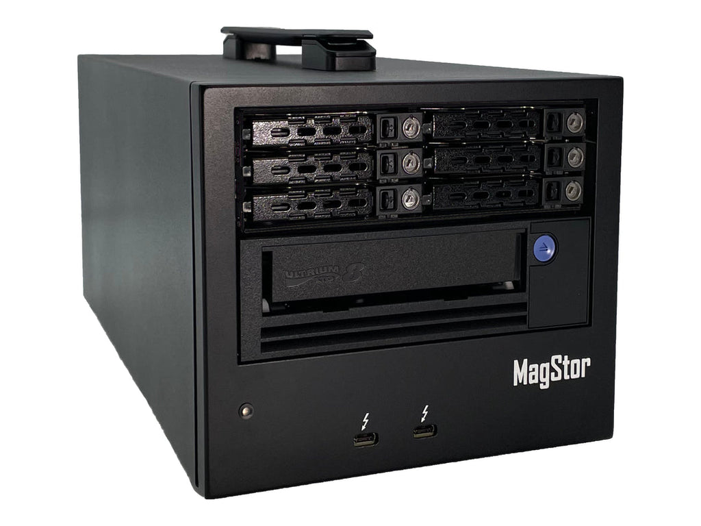 MagStor LTO8 12TB Thunderbolt 3 RAID Desktop LRU Tape Drive LTO-8 TAA ...