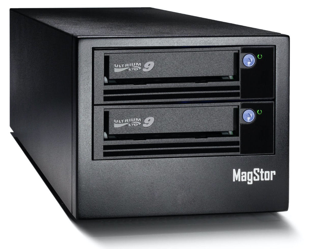 MagStor LTO9 DUAL FC External Desktop Tape Drive 18TB LTFS , FC-HL9-DUAL LTO-9 TAA